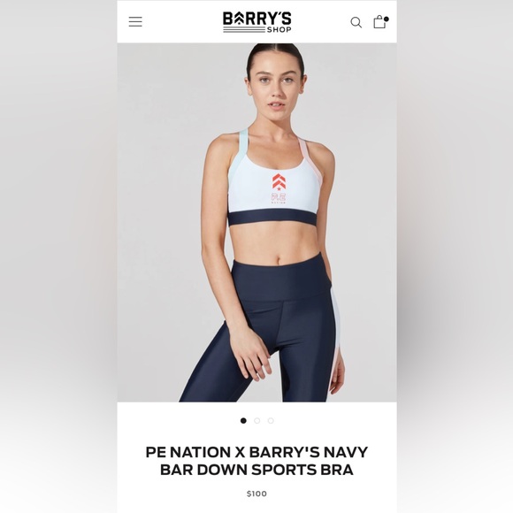 PE Nation x Barry’s Sports Bra - Picture 1 of 5